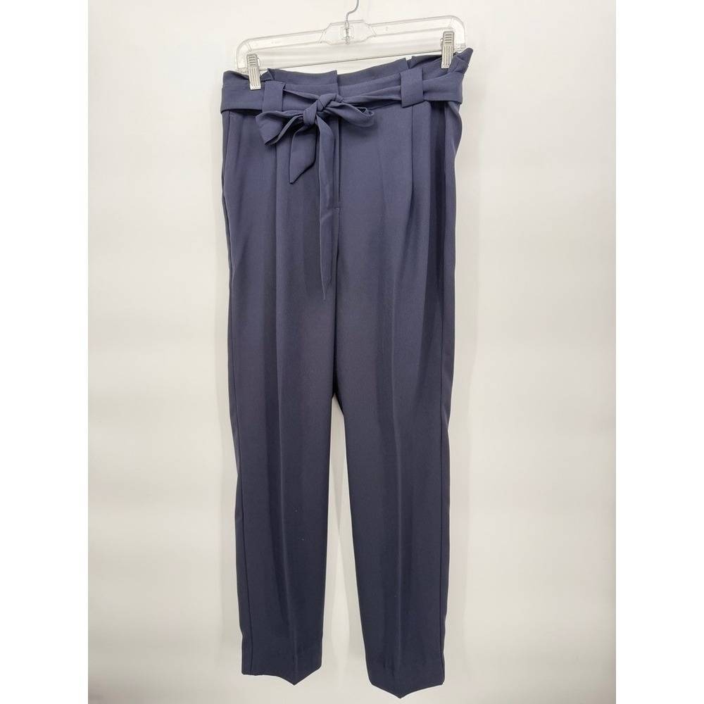 Express Dress Pants High Waist Tie Belt Paperbag Office Attire Career Trousers 4 - Picture 11 of 11